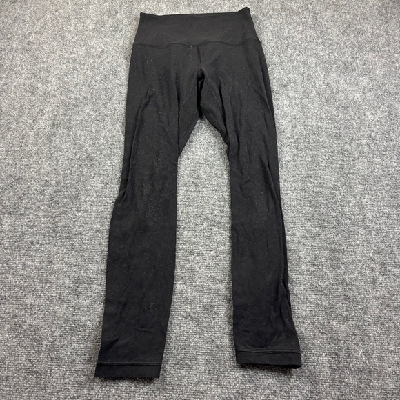 LULULEMON Women’s Black 25” Athletic Leggings High Waist size: 4 - Picture 1 of 8